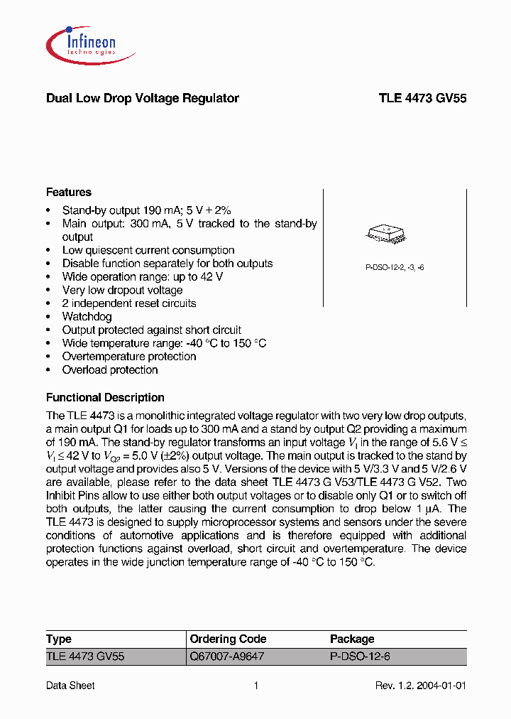 TLE4473GV55_8343223.PDF Datasheet