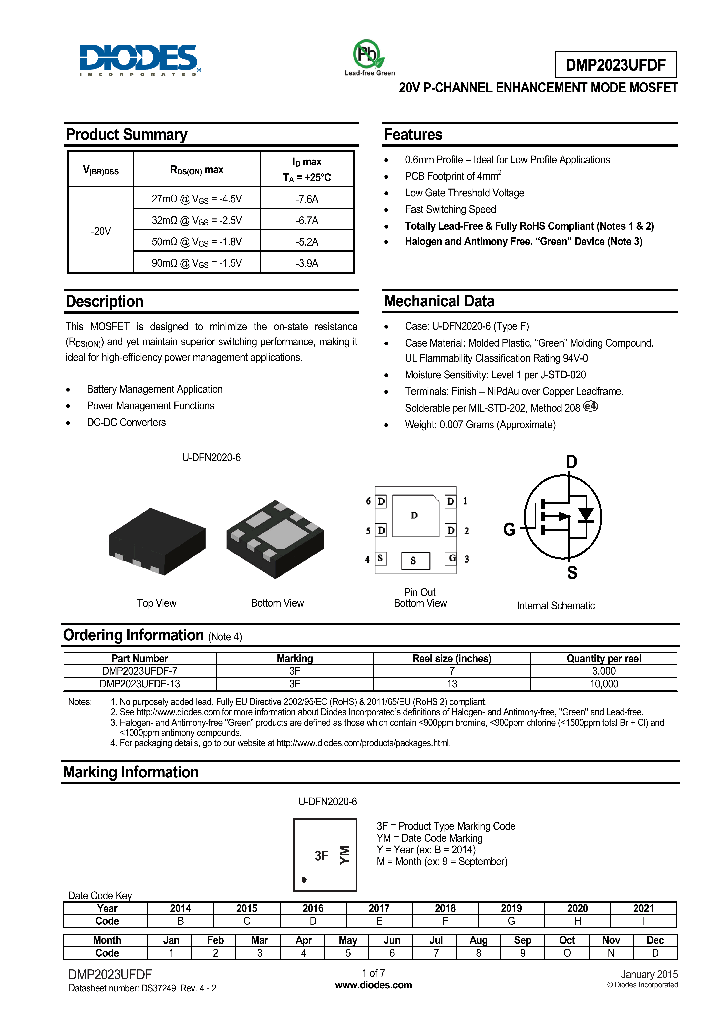 DMP2023UFDF_8344274.PDF Datasheet