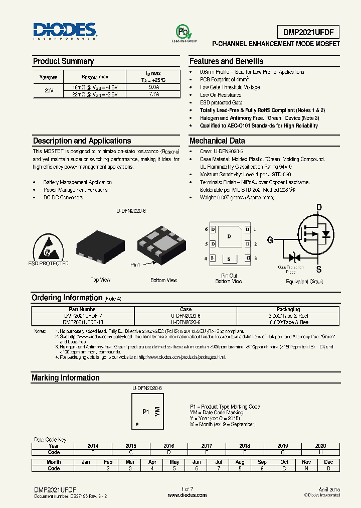 DMP2021UFDF-7_8344292.PDF Datasheet