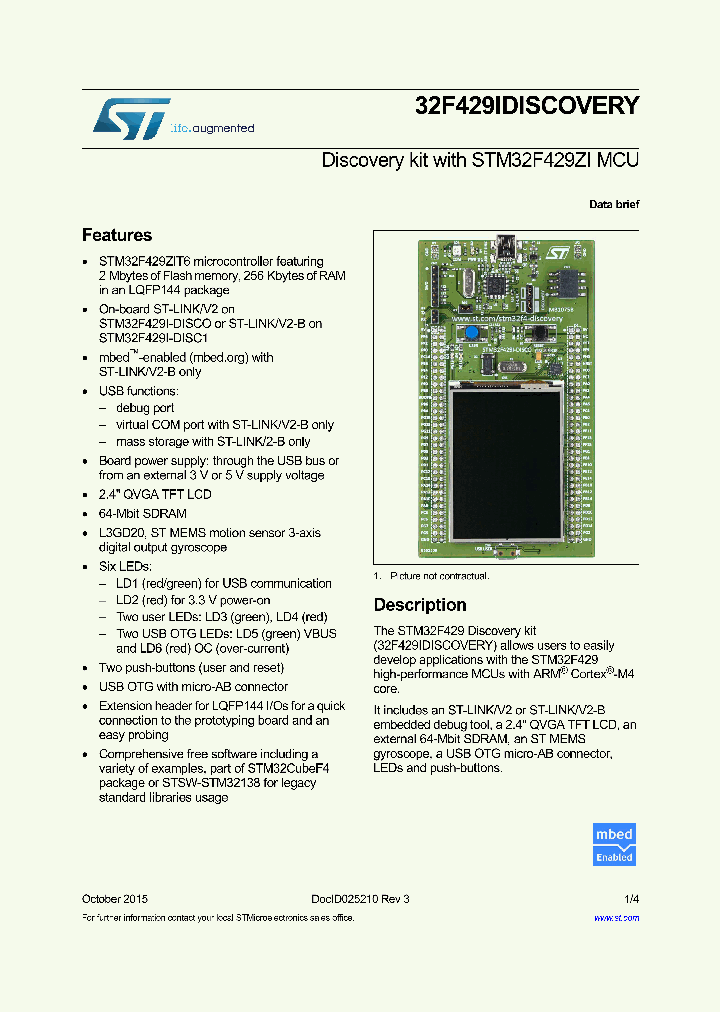 STM32F429I-DISCO_8344830.PDF Datasheet