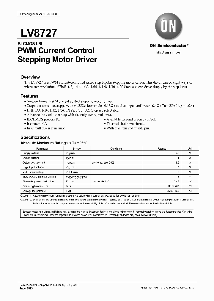 LV8727_8345226.PDF Datasheet