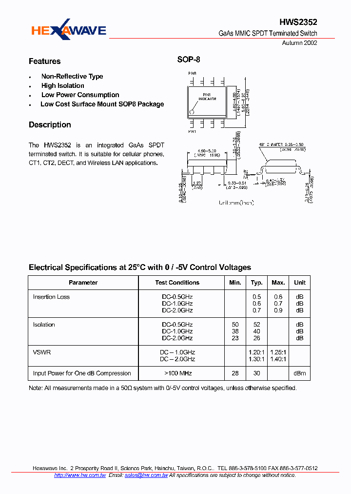 HWS2352_8345441.PDF Datasheet