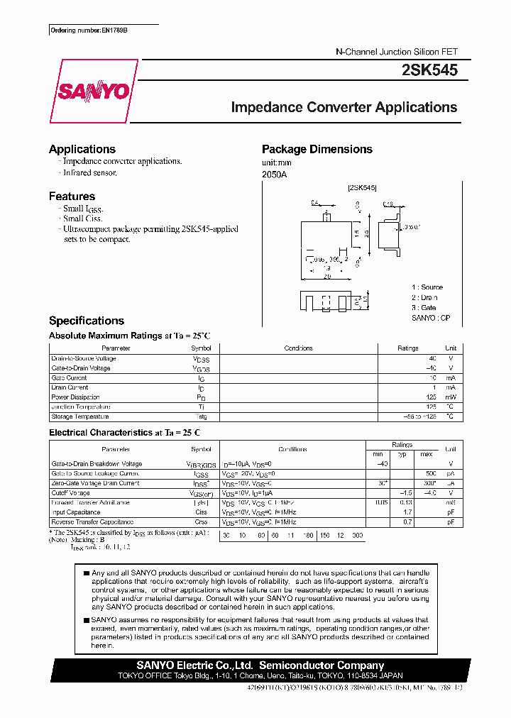 2SK545_8345612.PDF Datasheet