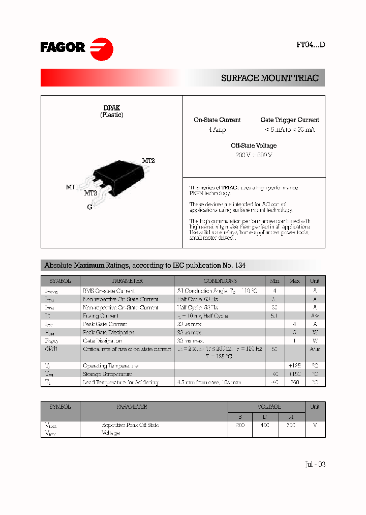FT0407DD_8346160.PDF Datasheet
