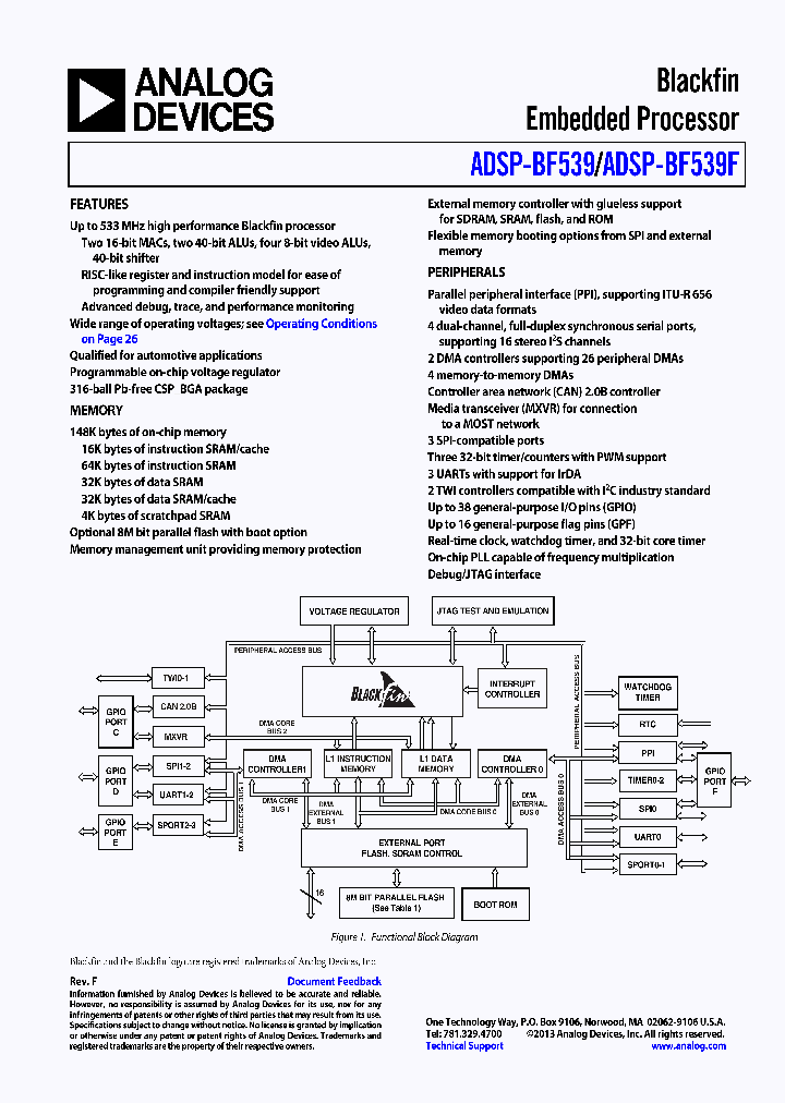 ADSP-BF539_8346377.PDF Datasheet