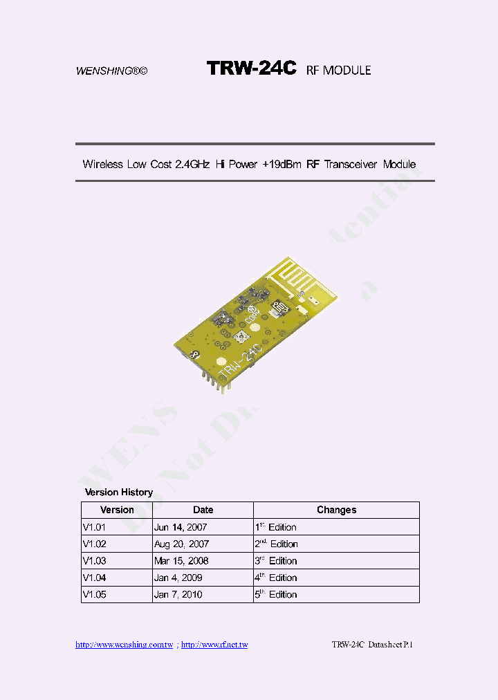 TRW-24C_8346701.PDF Datasheet
