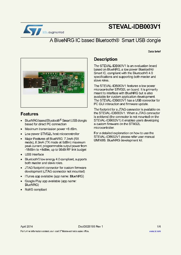STEVAL-IDB003V1_8346777.PDF Datasheet