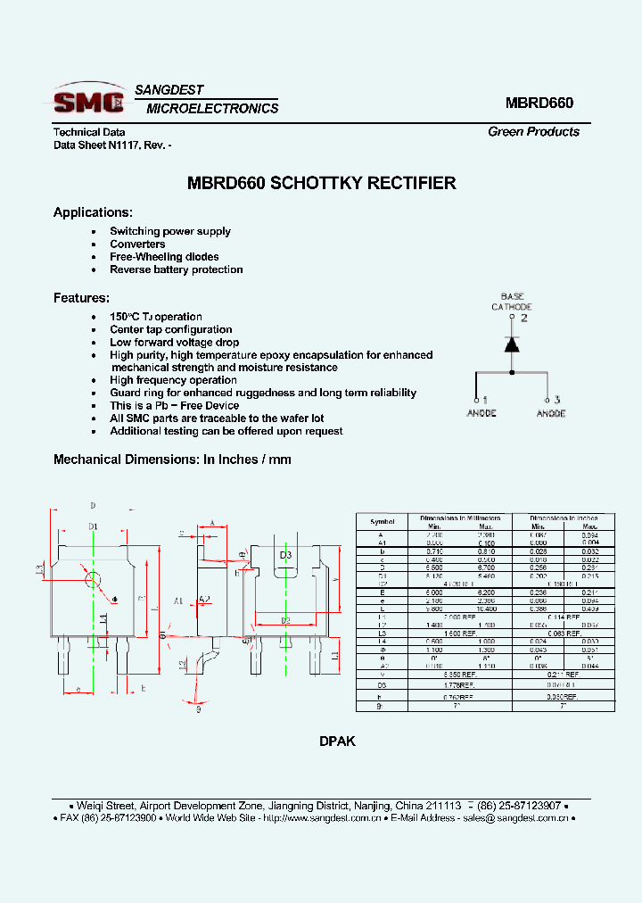 MBRD660_8347119.PDF Datasheet