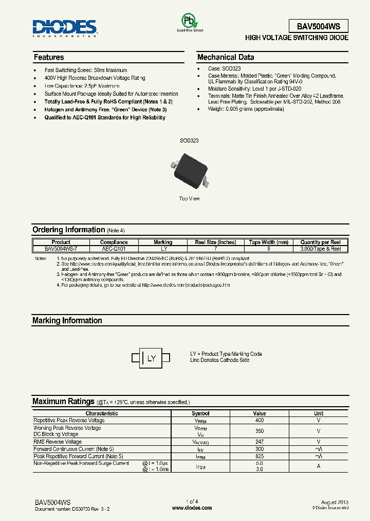 BAV5004WS_8347719.PDF Datasheet