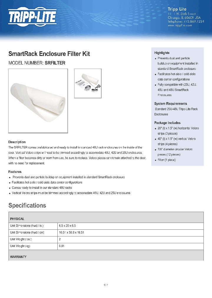 SRFILTER_8347897.PDF Datasheet