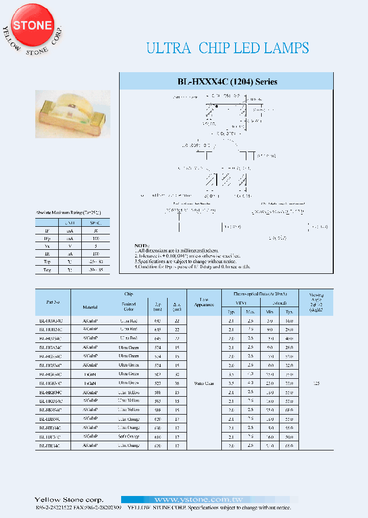 BL-HU234C_8349801.PDF Datasheet
