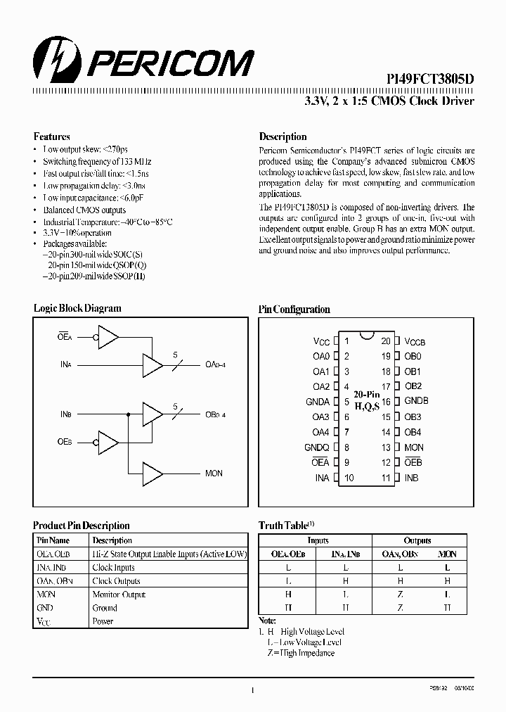 PI49FCT3805D_8350053.PDF Datasheet