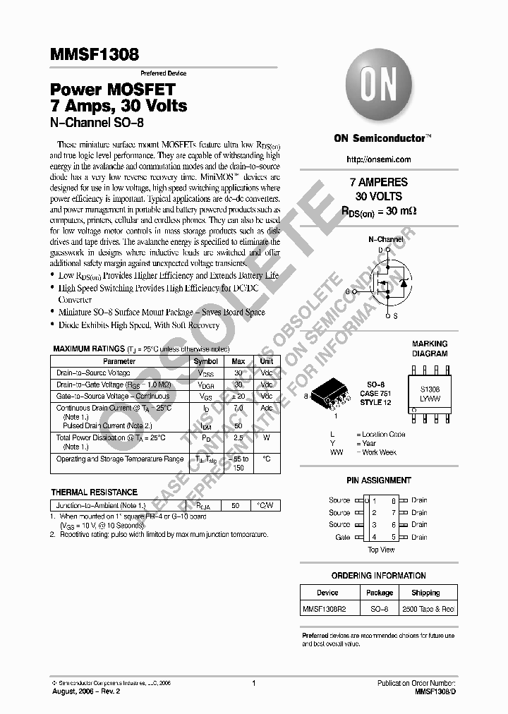 MMSF1308_8350578.PDF Datasheet