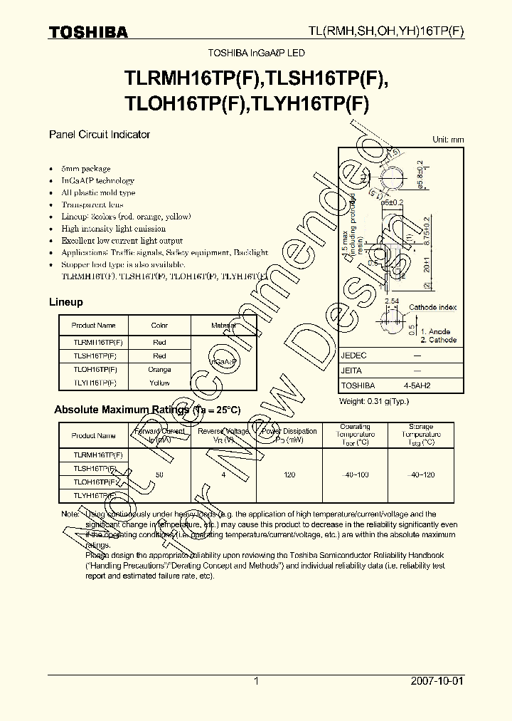 TLYH16TPF_8351203.PDF Datasheet