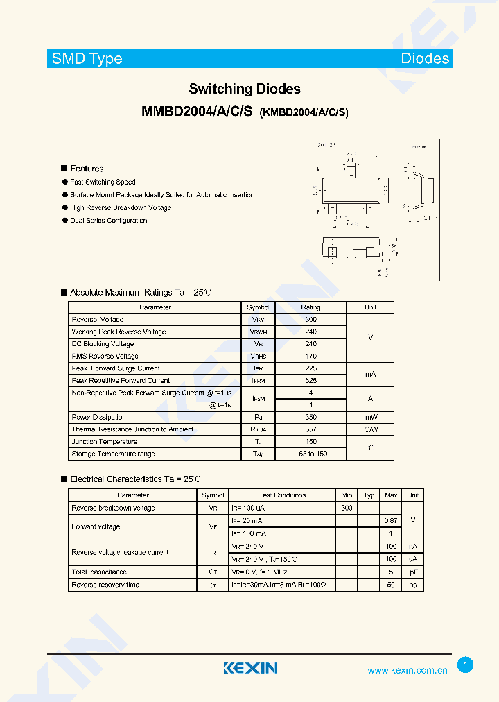 MMBD2004S_8351782.PDF Datasheet