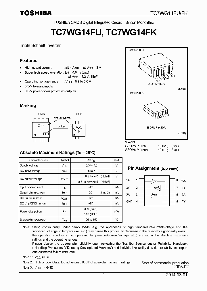 TC7WG14FK_8352075.PDF Datasheet
