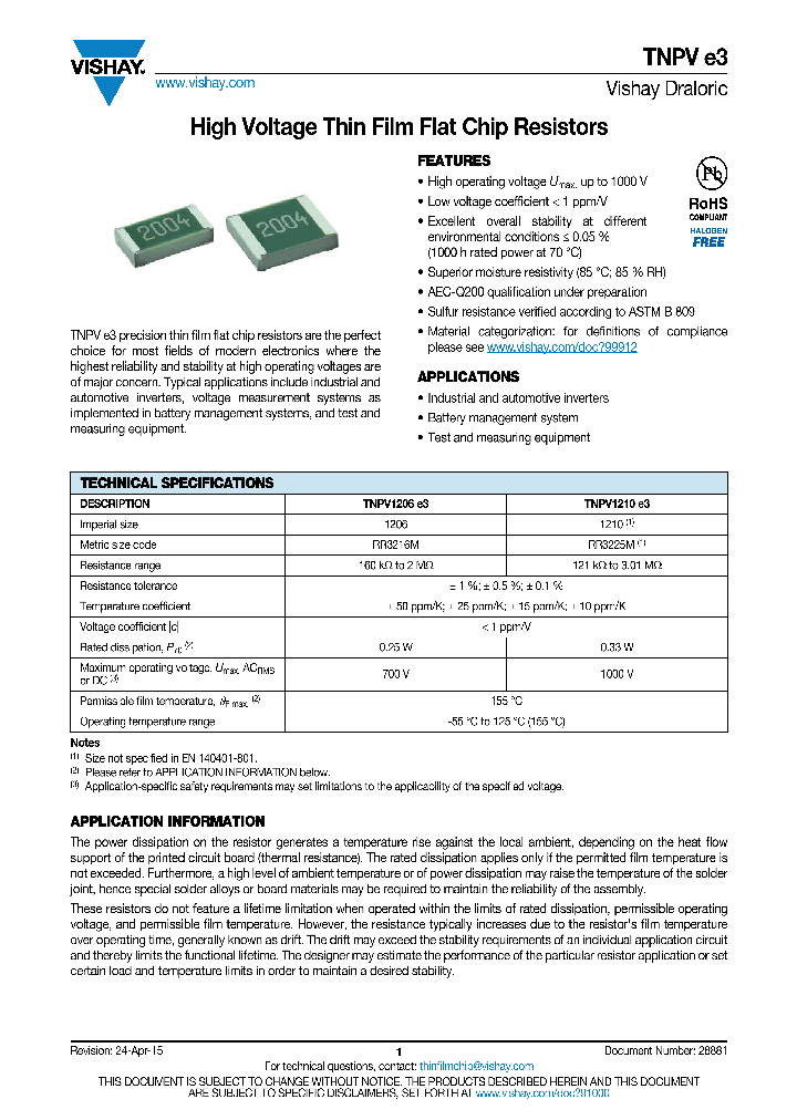 TNPVE3_8353676.PDF Datasheet