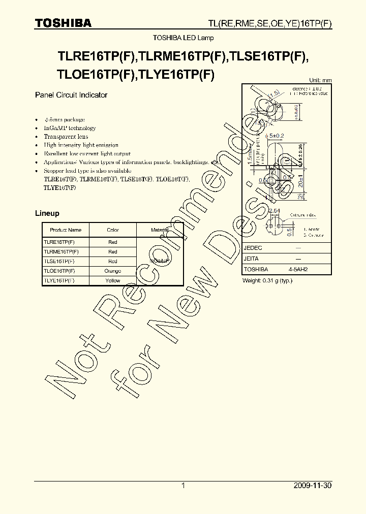 TLOE16TPF_8354133.PDF Datasheet