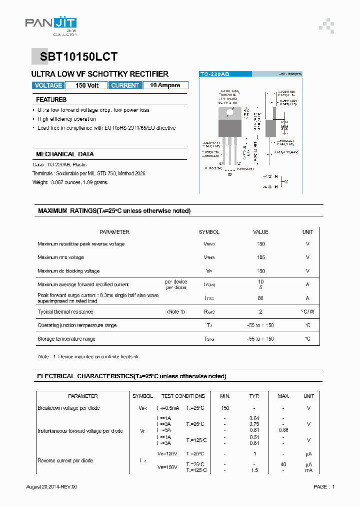 SBT10150LCT_8354248.PDF Datasheet