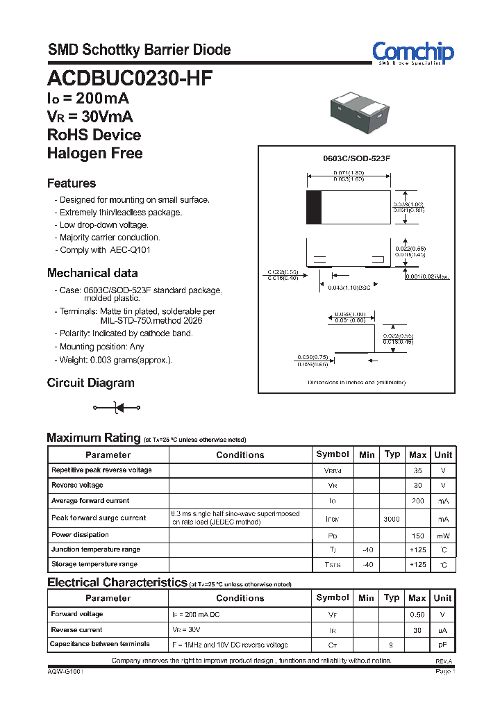 ACDBUC0230-HF_8356082.PDF Datasheet