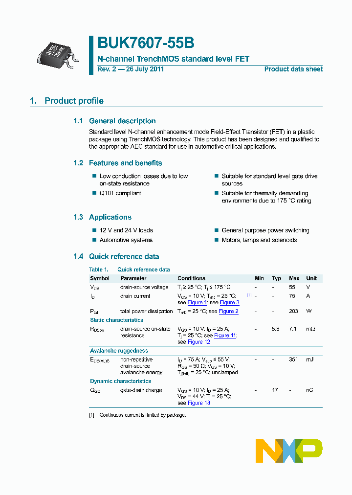 BUK7607-55B-15_8356199.PDF Datasheet