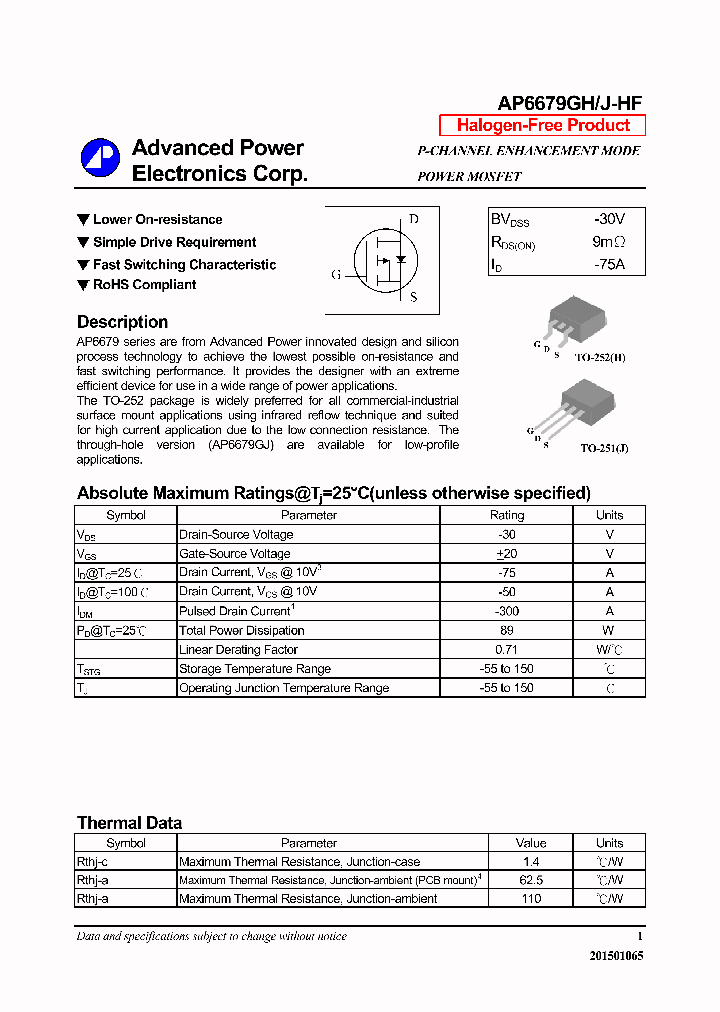 AP6679GH-HF-16_8357002.PDF Datasheet