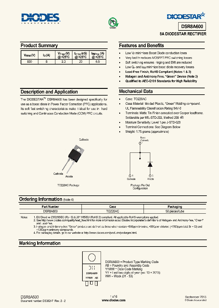 DSR8A600_8359246.PDF Datasheet