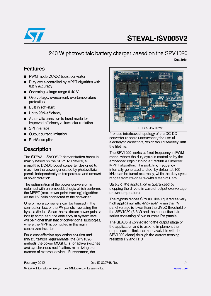 STEVAL-ISV005V2_8360792.PDF Datasheet