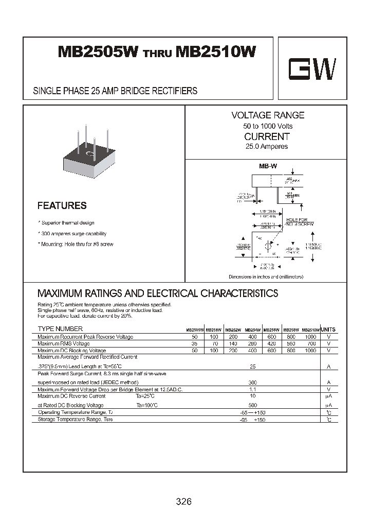 MB2510W_8360884.PDF Datasheet