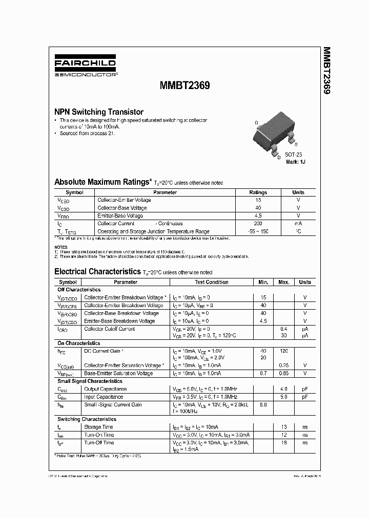 MMBT2369_8360945.PDF Datasheet