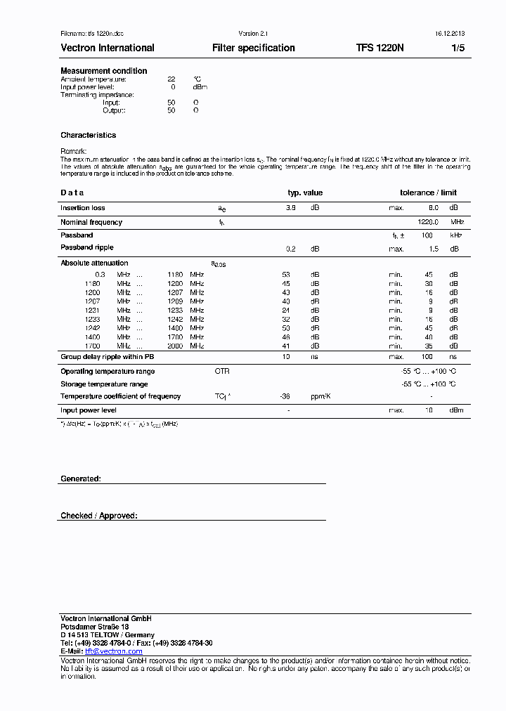 TFS1220N_8361710.PDF Datasheet