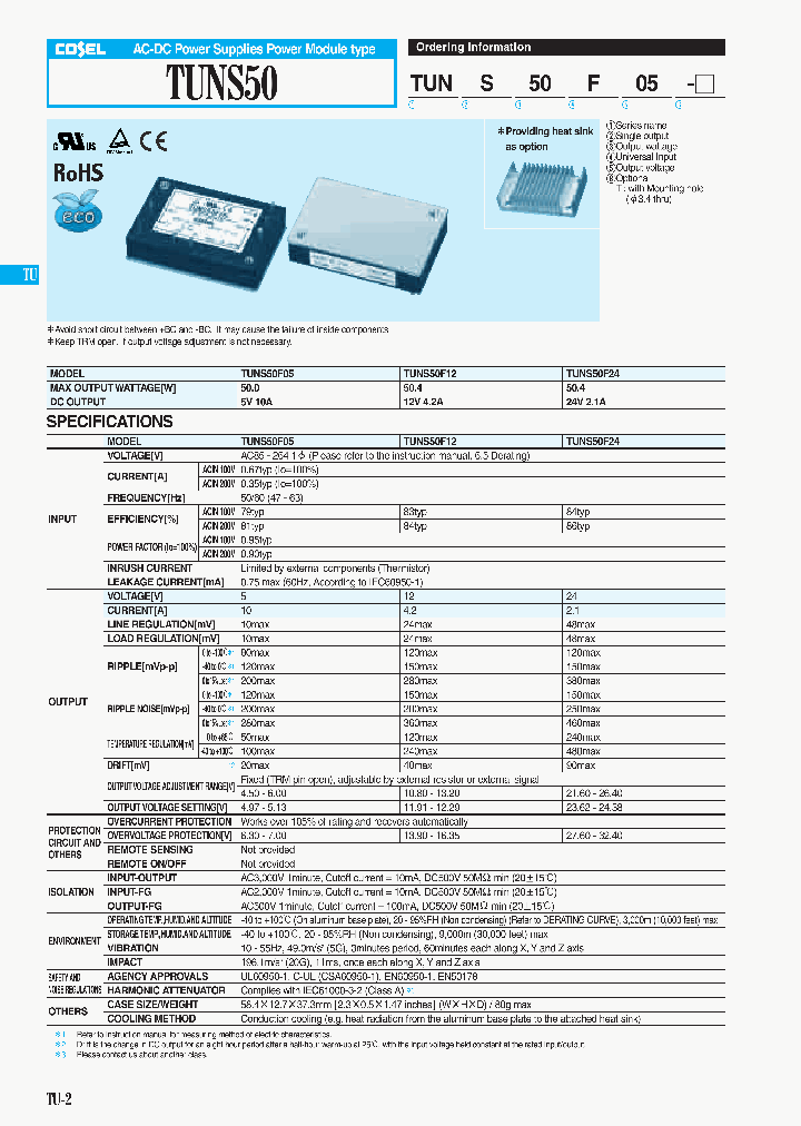 TUNS50_8365985.PDF Datasheet