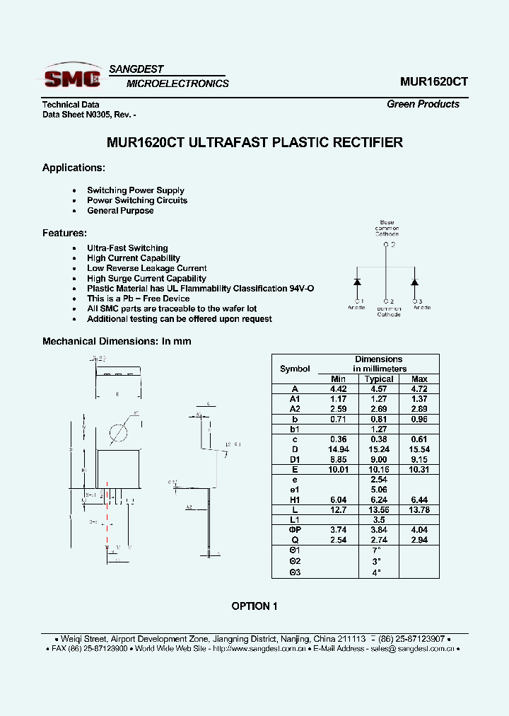 MUR1620CT_8366243.PDF Datasheet