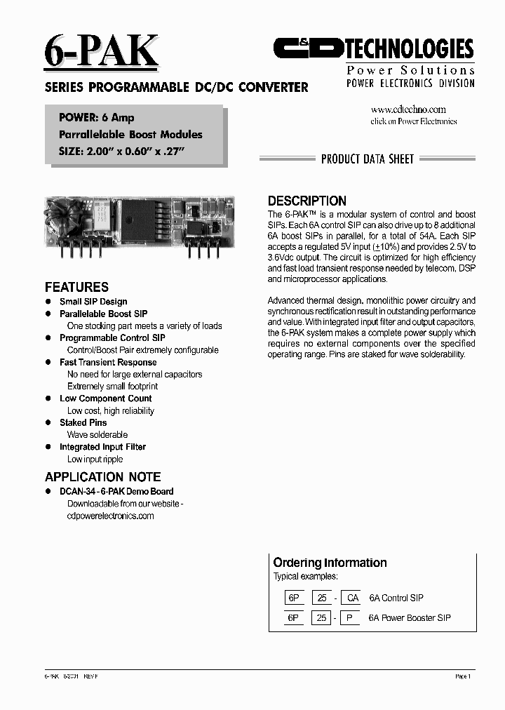 6P25CA_8366478.PDF Datasheet