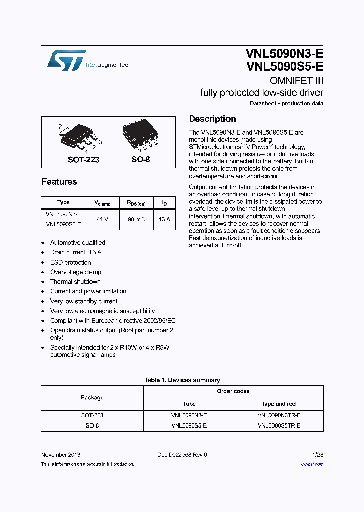 VNL5090N3-E_8366845.PDF Datasheet