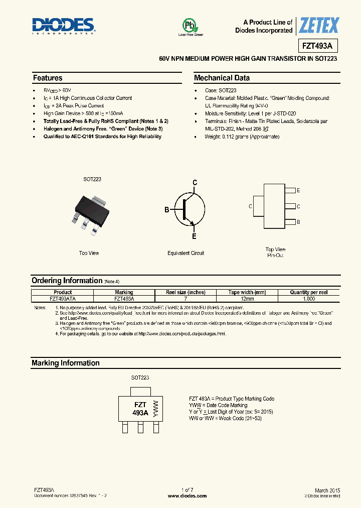 FZT493A_8366971.PDF Datasheet
