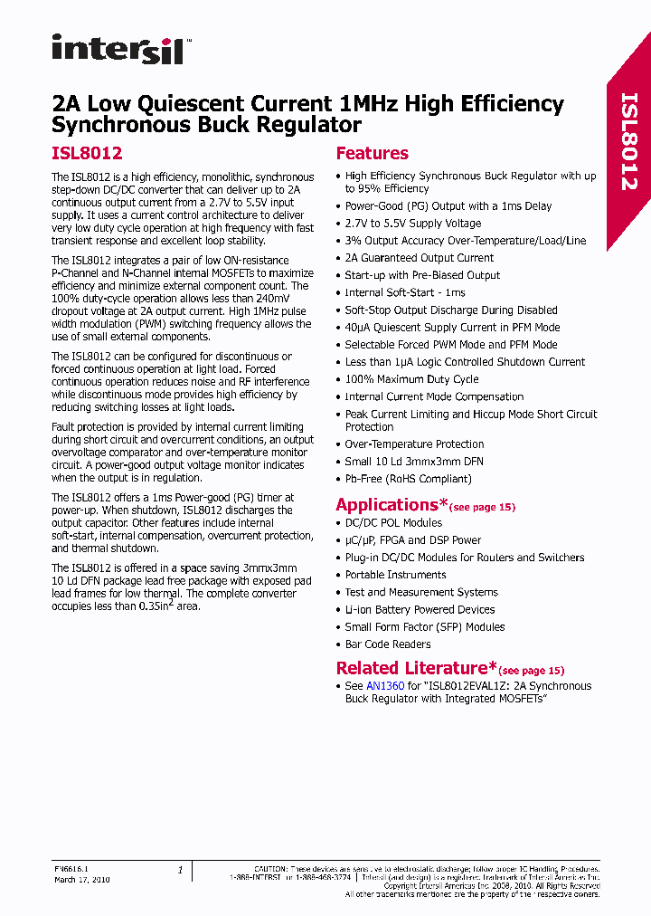 ISL8012-10_8367057.PDF Datasheet