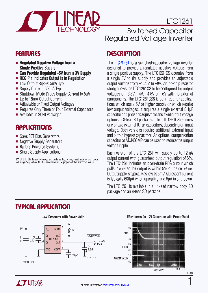 LTC1261-15_8367277.PDF Datasheet