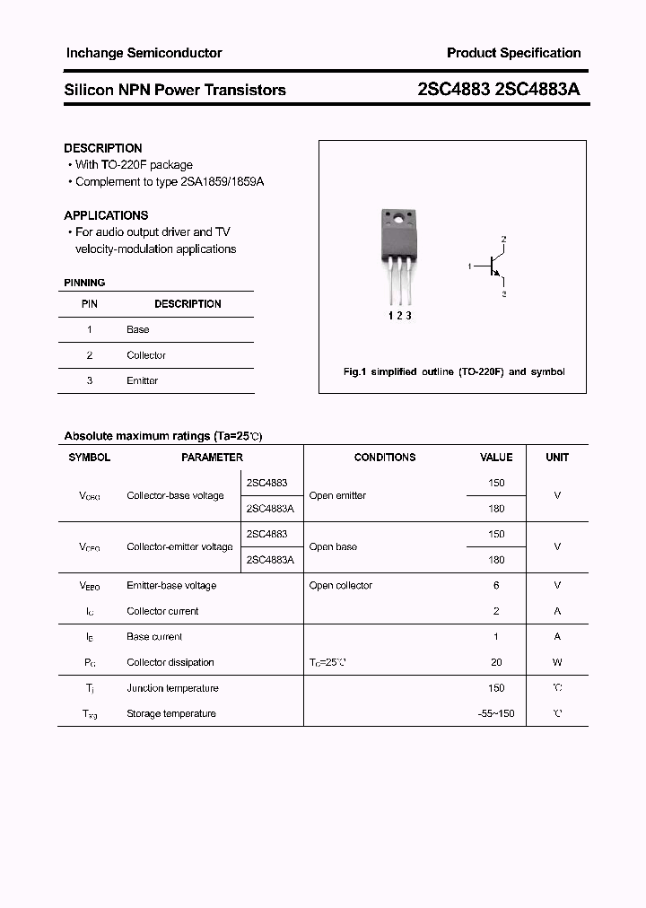 2SC4883A_8367917.PDF Datasheet