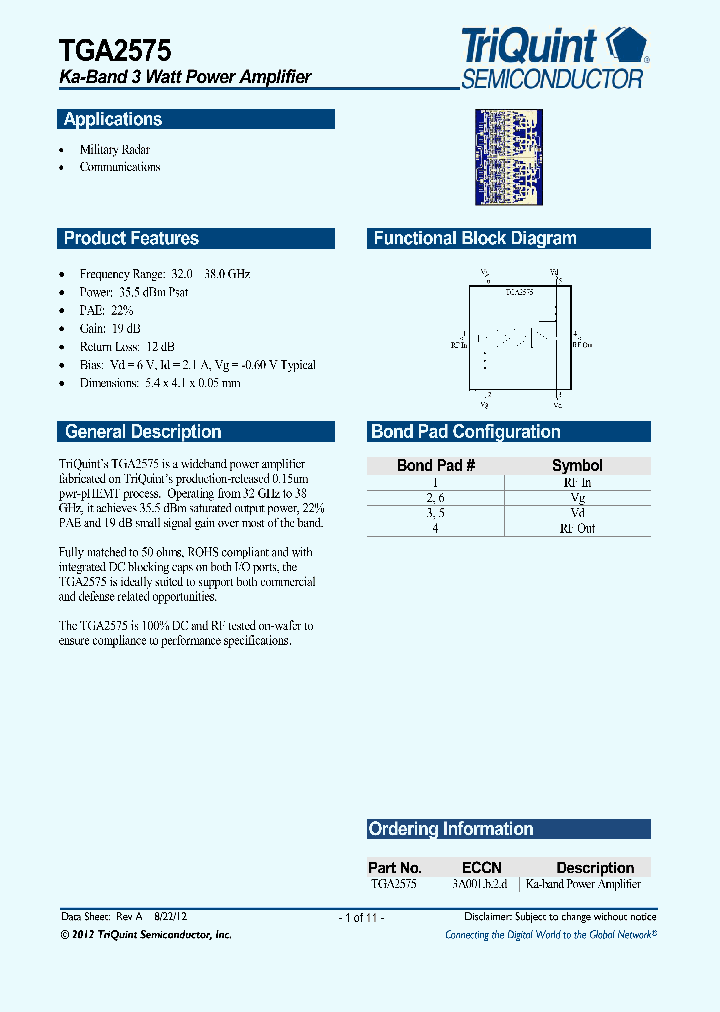 TGA2575_8367944.PDF Datasheet