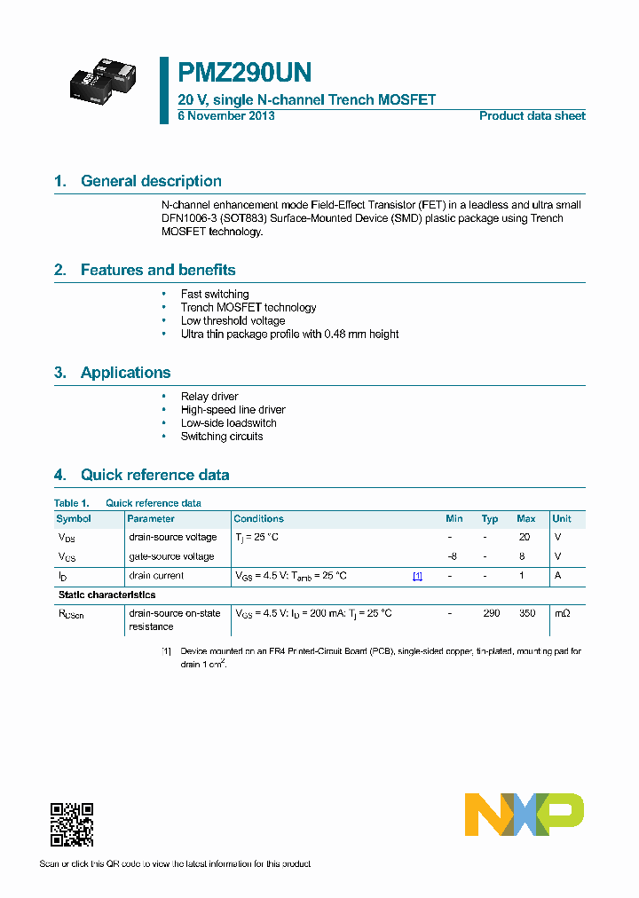 PMZ290UN_8368119.PDF Datasheet