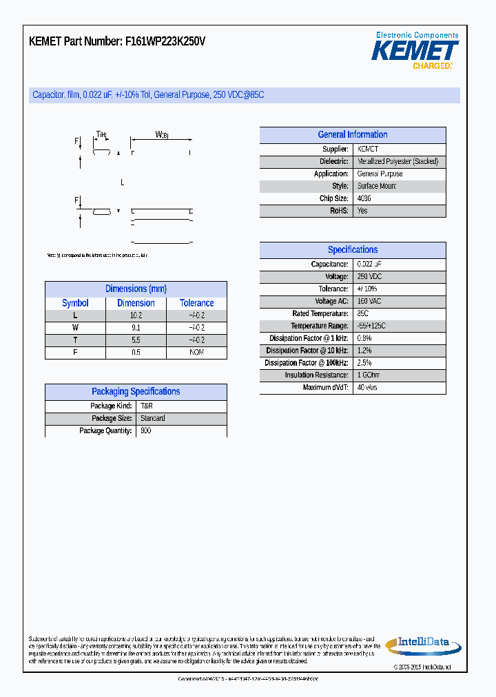 F161WP223K250V_8370099.PDF Datasheet