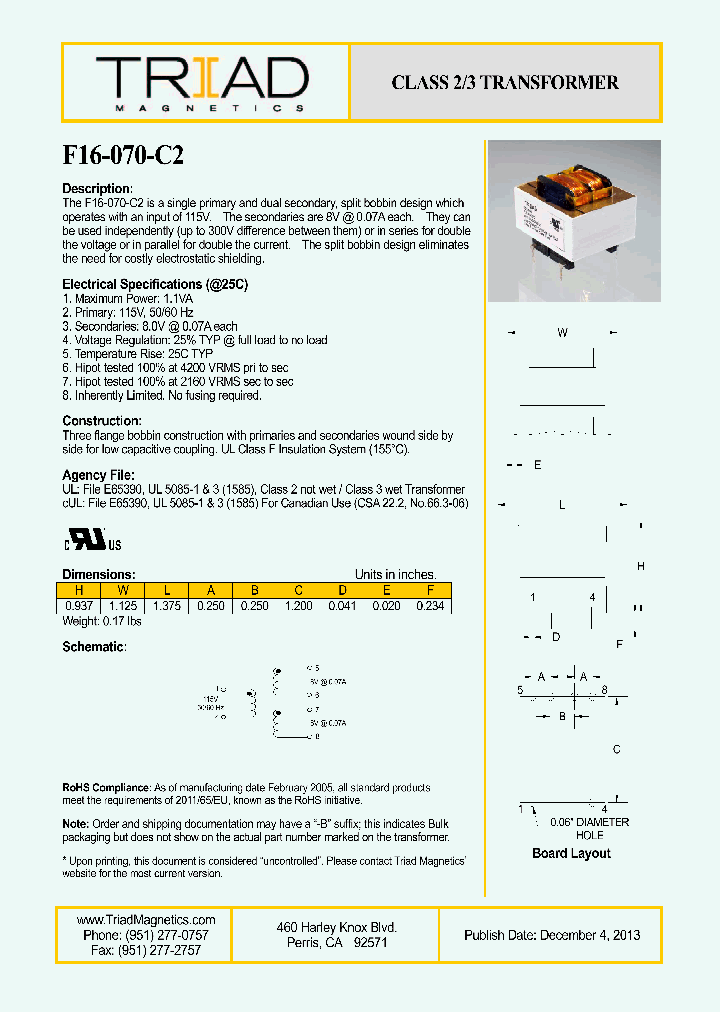 F16-070-C2_8370088.PDF Datasheet