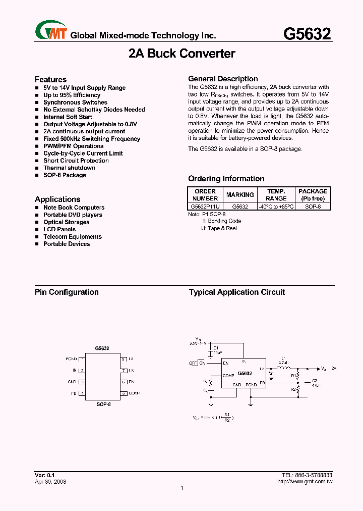G5632_8370787.PDF Datasheet