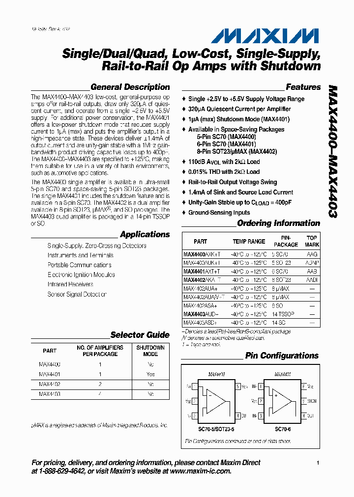 MAX4400_8372915.PDF Datasheet