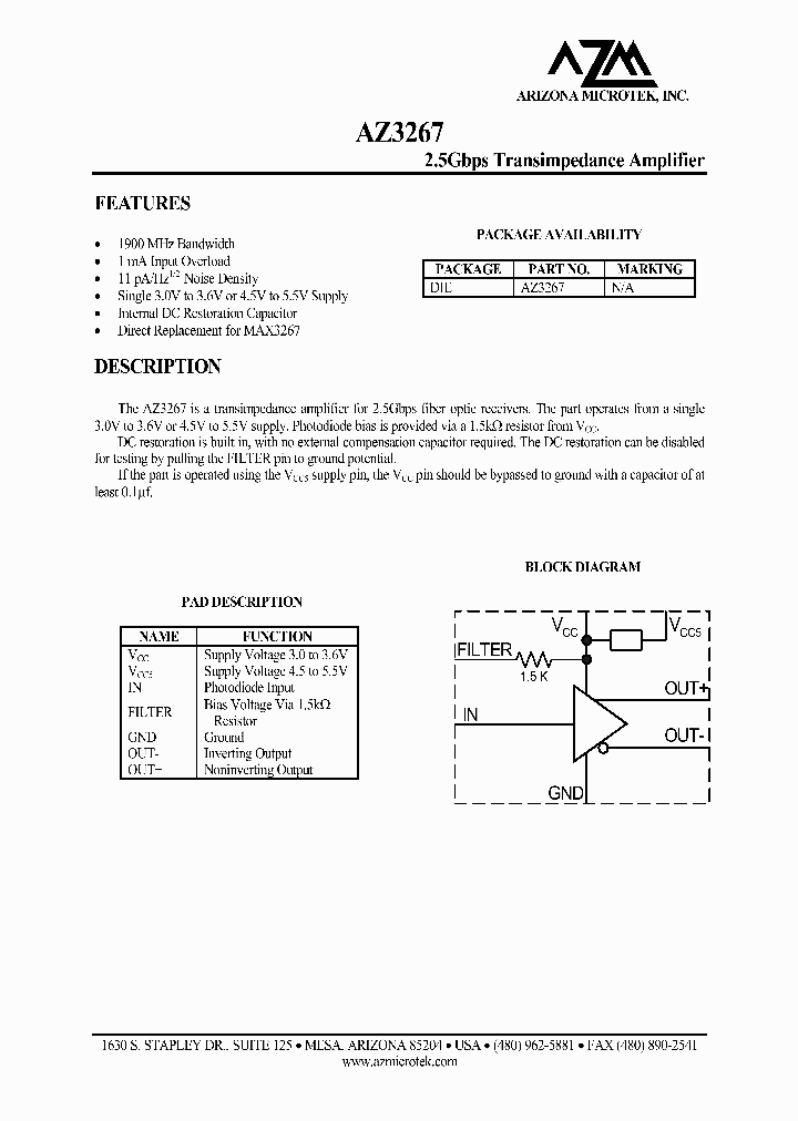 AZ3267_8373188.PDF Datasheet