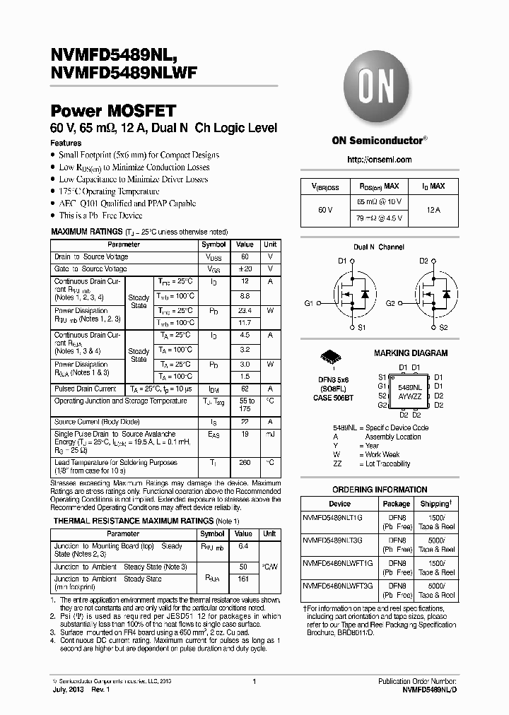 NVMFD5489NL_8373976.PDF Datasheet