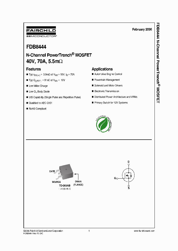 FDB8444_8374003.PDF Datasheet