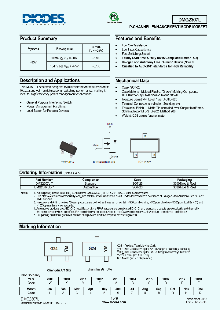 DMG2307L_8374330.PDF Datasheet