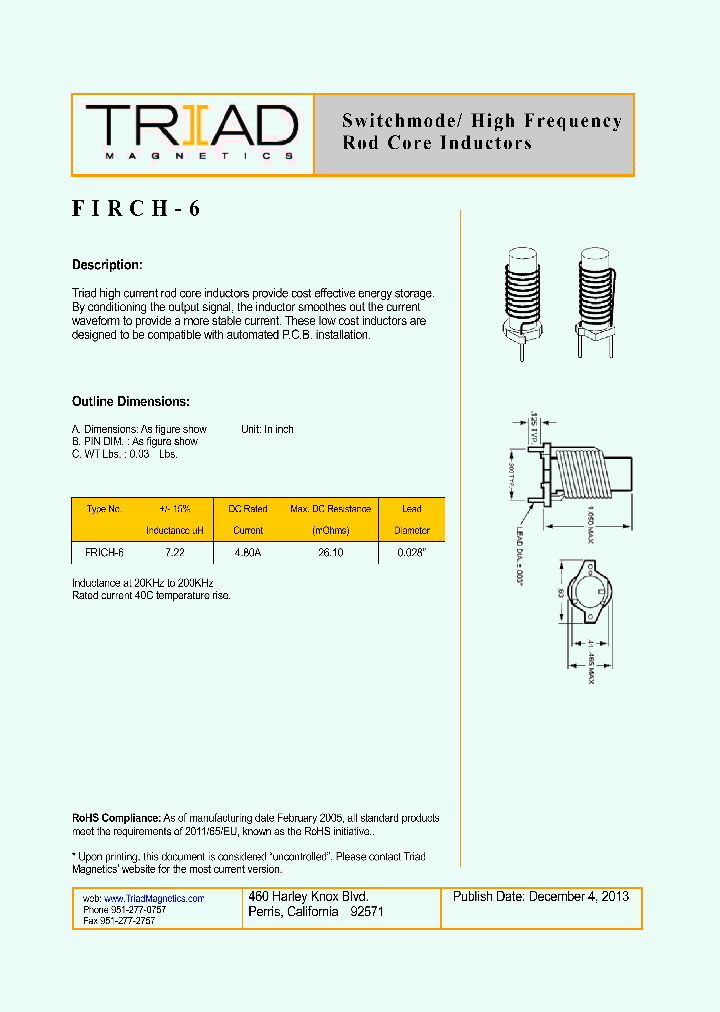 FIRCH-6_8374270.PDF Datasheet